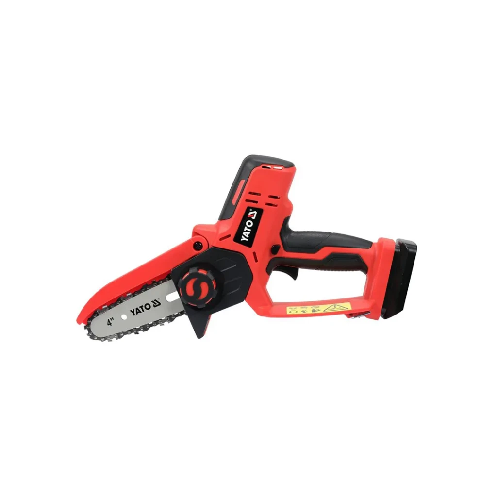 Mini-fierăstrău cu lanț pe acumulator (fără acumulator) 4"/100 mm 18 v yato 2