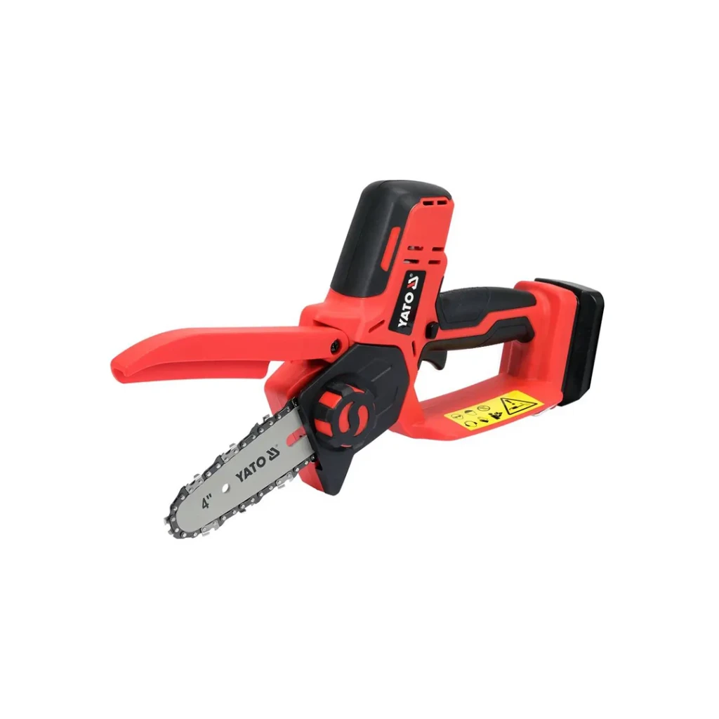 Mini-fierăstrău cu lanț pe acumulator (fără acumulator) 4"/100 mm 18 v yato 3