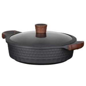 Cratița resto 93506, 28cm, negru