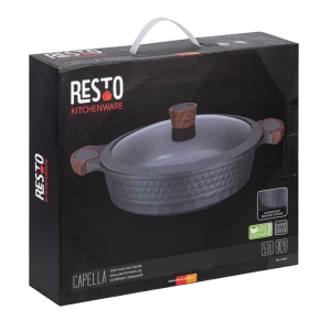 Cratița resto 93506, 28cm, negru Thumbnail 11