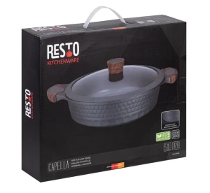 Cratița resto 93506, 28cm, negru Thumbnail 7