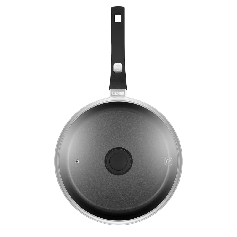 Cratița rondell rda-1351, 4,7l, 28cm, negru 3