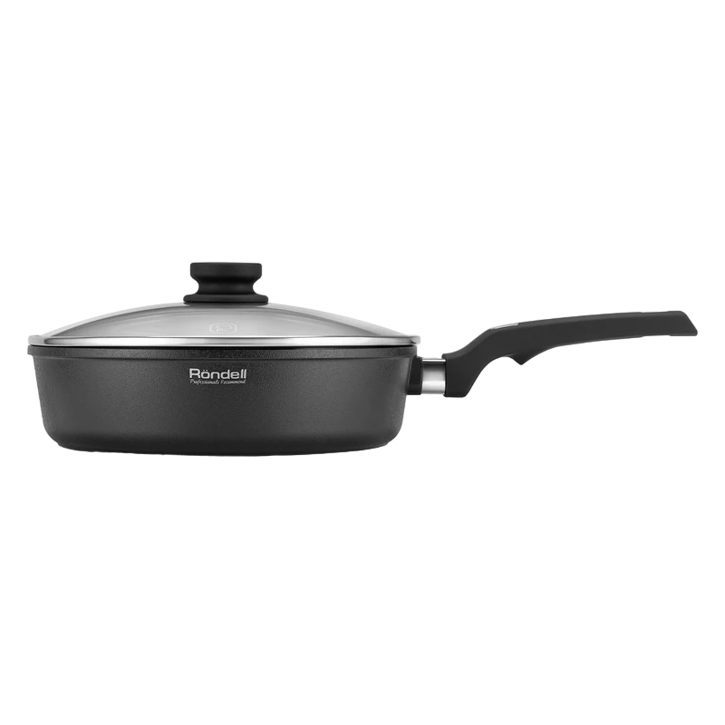 Cratița rondell rda-1351, 4,7l, 28cm, negru 4
