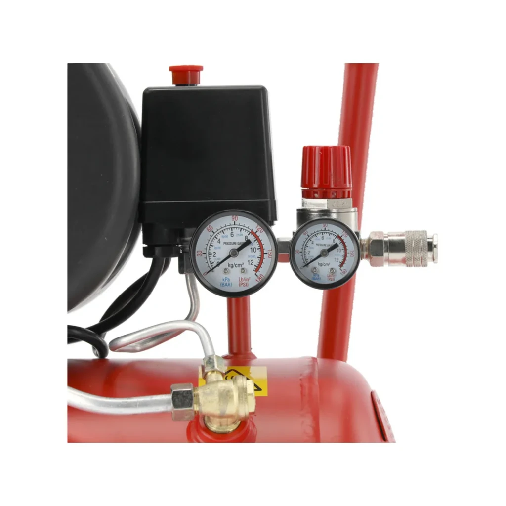 Компрессор 1.5 квт 220 - 240 в 8 бар 24 л yato 3
