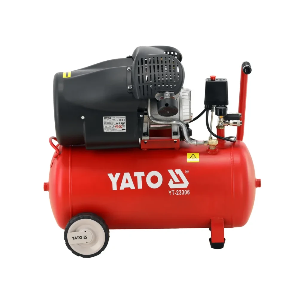 Компрессор 2.2 квт 220 - 240 в 8 бар 50 л yato 2