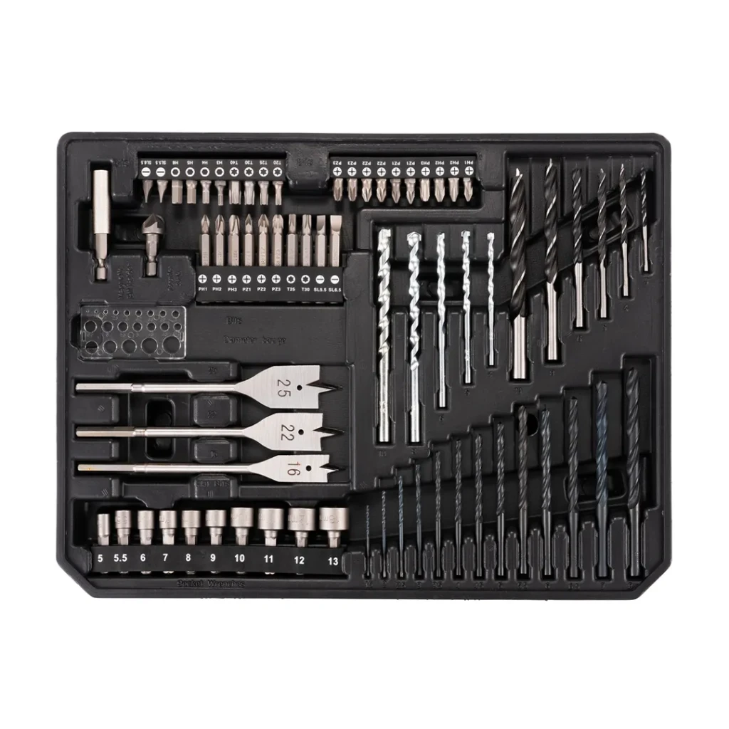 Set biți și burghie 70 buc. makita 2
