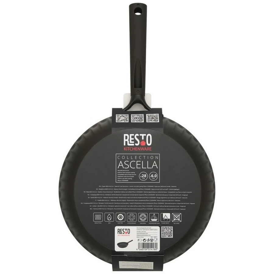 Tigaie resto 94011, negru 2