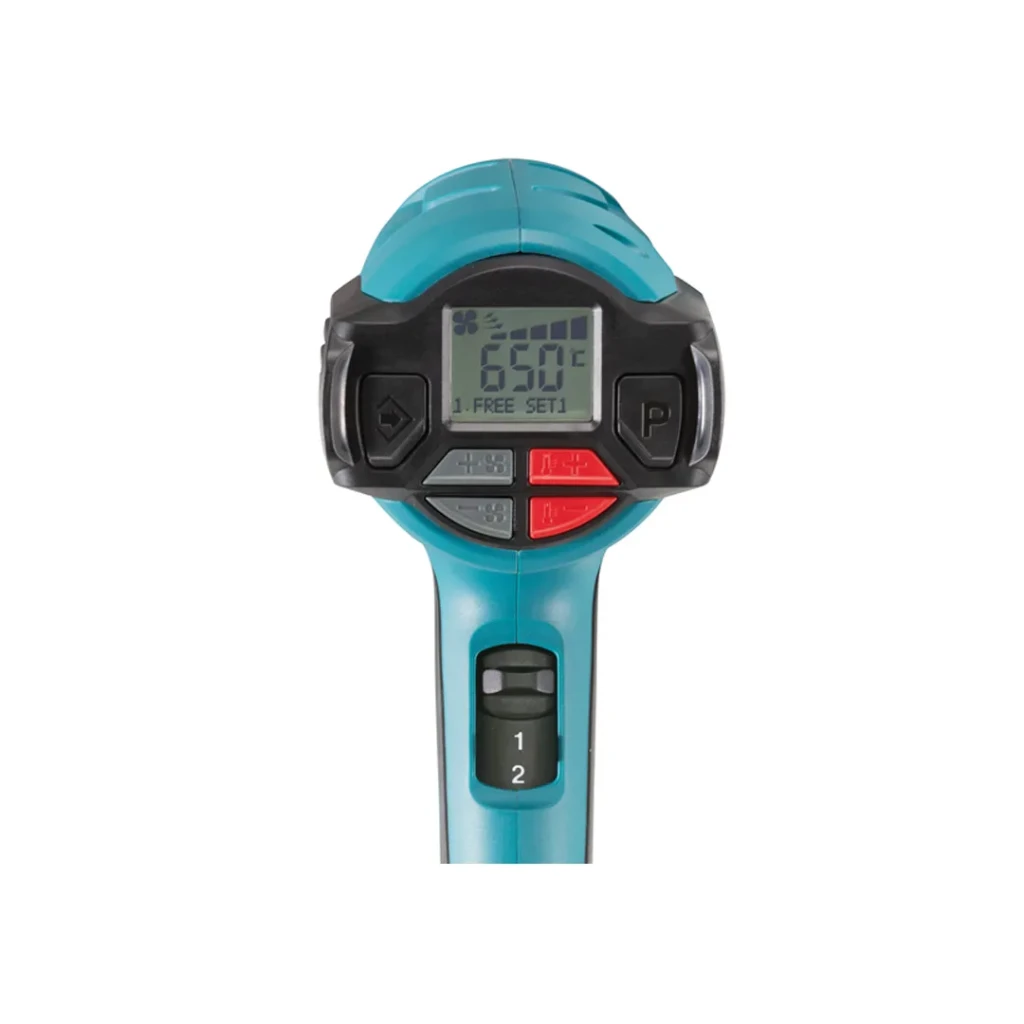 Технический фен 2000 вт 220 - 240 в 50-600°c 550 л/мин makita 4