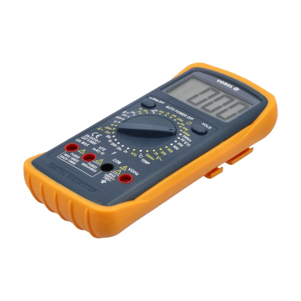 Multimetru digital 0 - 10 a 600 v ac/dc vorel 2