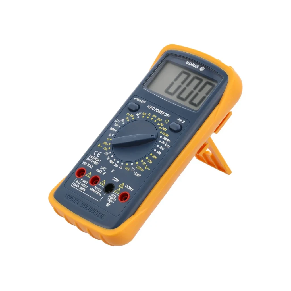 Multimetru digital 0 - 10 a 600 v ac/dc vorel 3