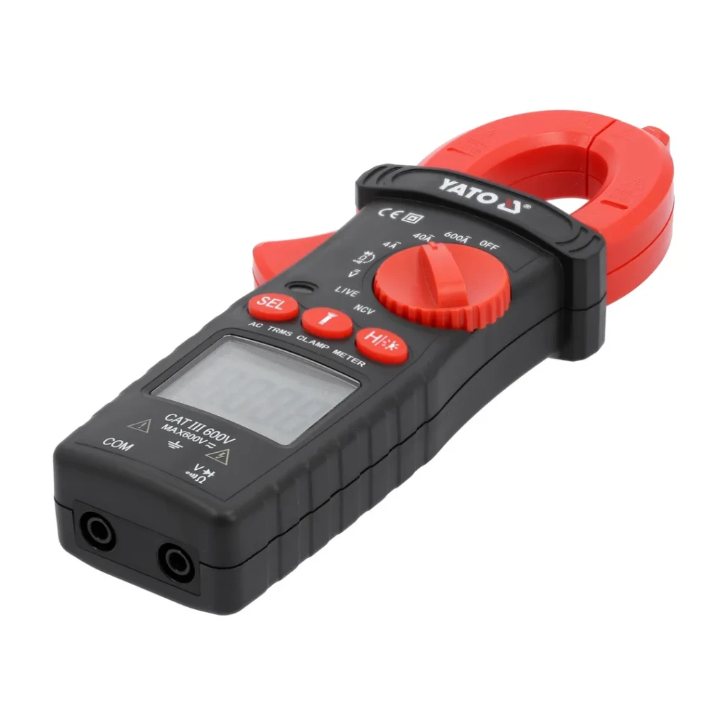 Токоизмерительные клещи 0 - 1000 a 600 в ac/dc yato 2