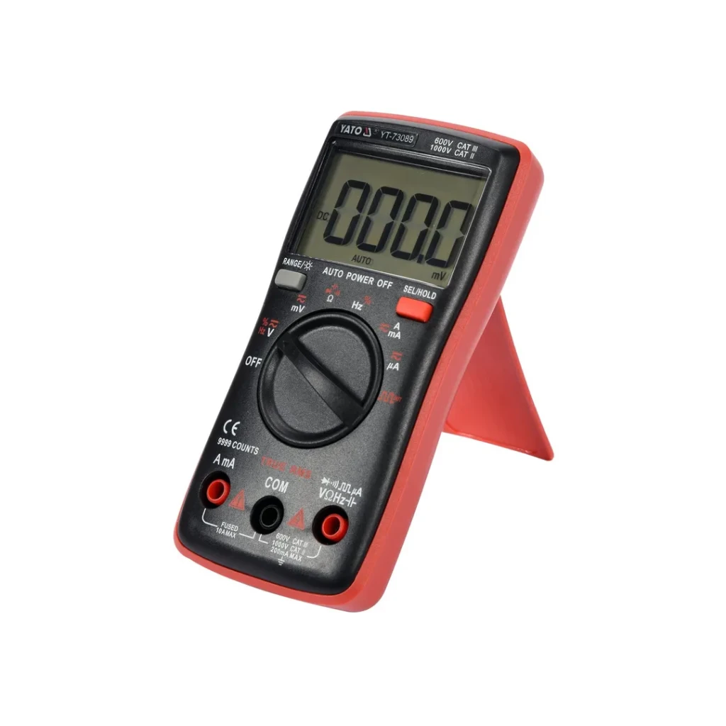 Multimetru digital 0 - 10 a 750 v ac/1000 v dc yato 2