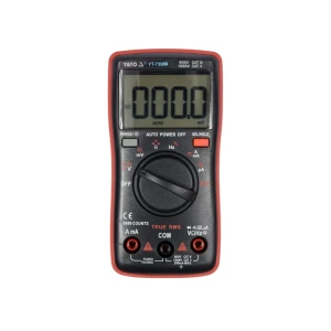 Мультиметр цифровой 0 - 10 a 750 в ac/1000 в dc yato