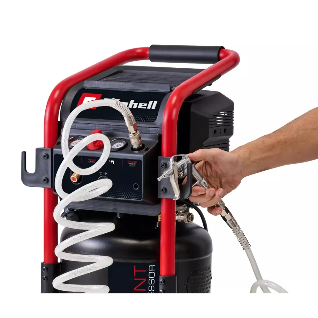 Compresor te-ac 240/24 silent 1.5 kw 220 - 240 v 10 bar 24 l einhell 2