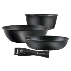 Set de vase polaris easykeep-4d, negru Thumbnail 1