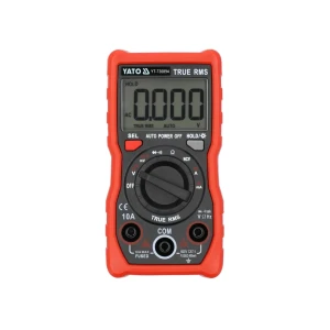 Multimetru digital 0 - 10 a 600 v ac/dc yato