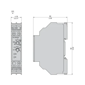 Реле времени задержка на включение 5 a 24 - 240 в ip20 schneider-electric Thumbnail 4