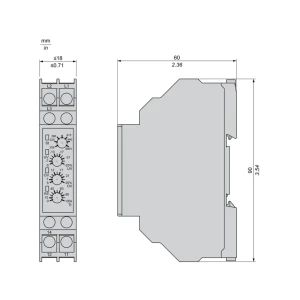 Releu control tensiune 5 a 208 - 480 v ac ip20 schneider-electric Thumbnail 4