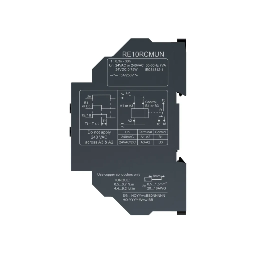 Реле времени задержка выключения 5 a 24 - 240 в ip20 schneider-electric 4