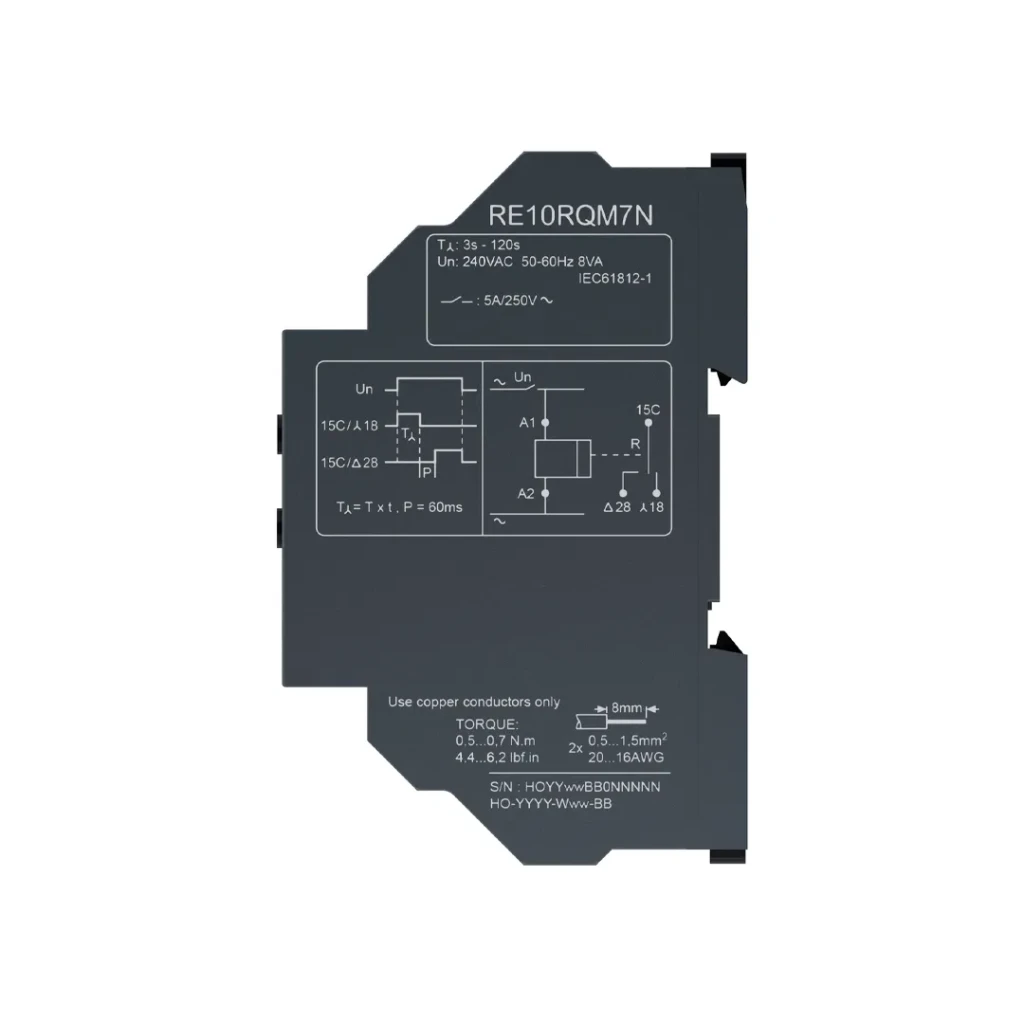 Releu de timp stea-triunghi 5 a 24 - 240 v ip20 schneider-electric 3