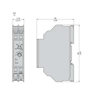 Releu de timp stea-triunghi 5 a 24 - 240 v ip20 schneider-electric Thumbnail 4