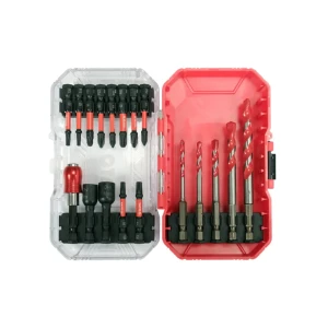 Set biți de impact și burghie 4 - 10 mm hexagonal 18 buc. yato