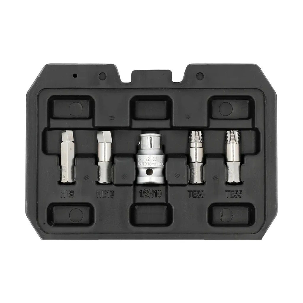 Set de extractoare pentru șuruburi hex, torx yato 3