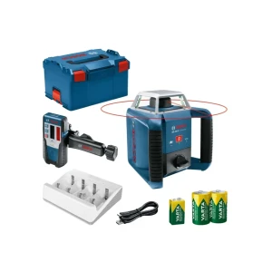 Nivelă cu laser grl 400 h + lr 1 roșu 400 m ip56 bosch Thumbnail 2