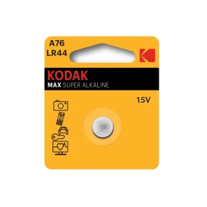 Батареи a76 lr44 1.5 b 1 шт. kodak