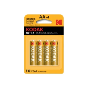Батареи aa lr6 1.5 b 4 шт. kodak