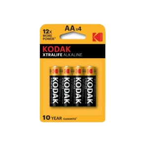Батареи aa lr6 1.5 b 4 шт. kodak