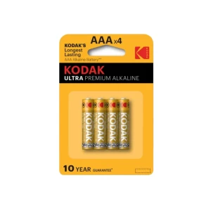 Батареи aaa lr03 1.5 b 4 шт. kodak