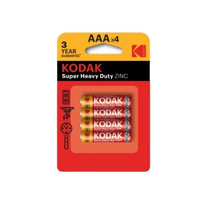 Батареи aaa lr03 1.5 b 4 шт. kodak