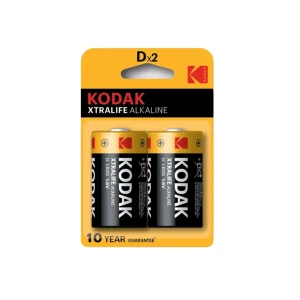 Батареи d lr20 1.5 b 2 шт. kodak