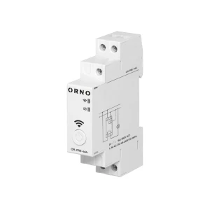 Releu de timp digital astronomic tuya wi-fi/bluetooth 48 - 240 v ac ip20 orno