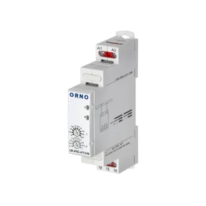 Releu de timp digital întârziere la pornire 16 a 12 - 240 v ac/dc ip20 orno