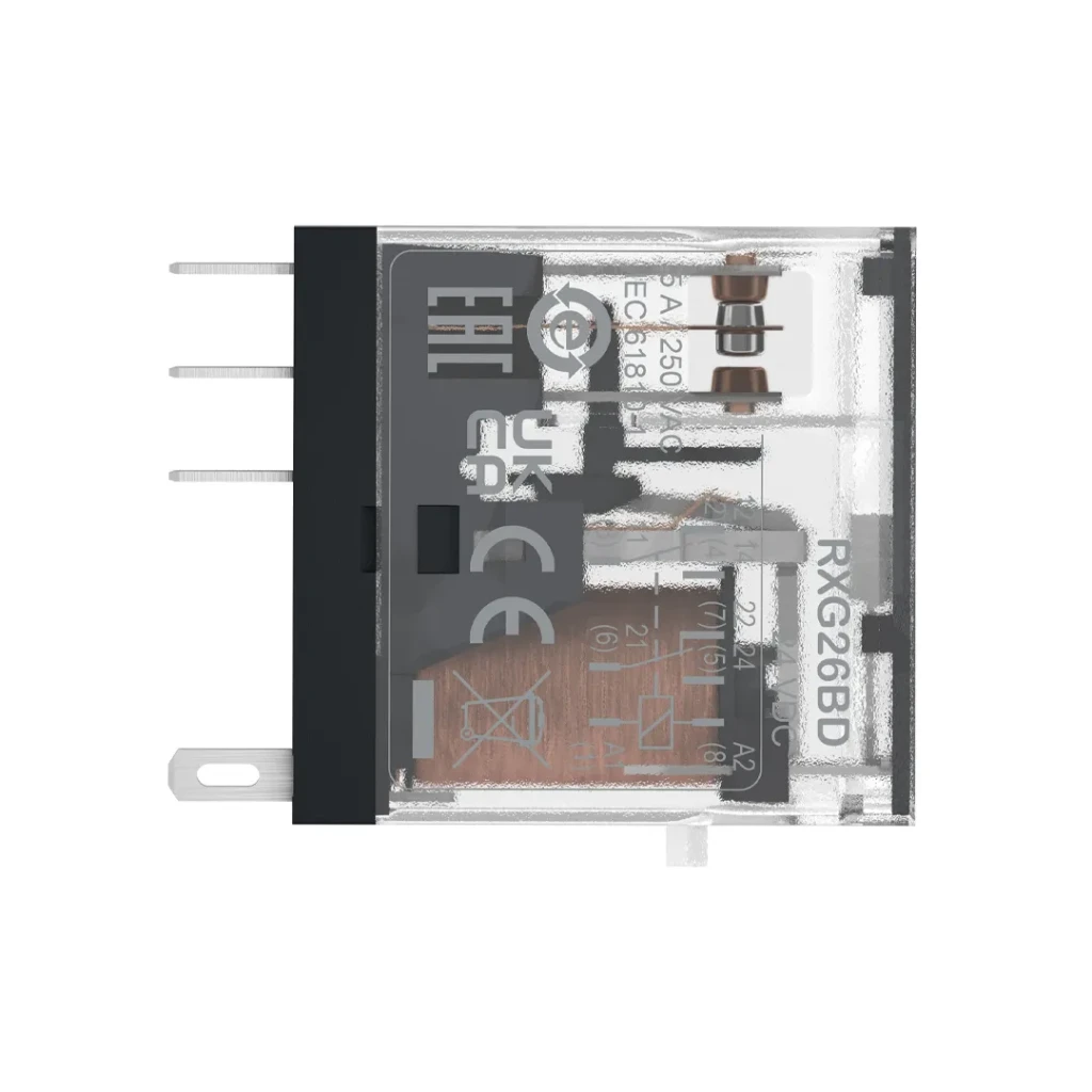 Силовое реле 5 a 24 в dc ip40 250 в ас schneider-electric 2