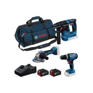 Набор электроинструментов 2 x 4.0 ач (li-ion) 18 в bosch