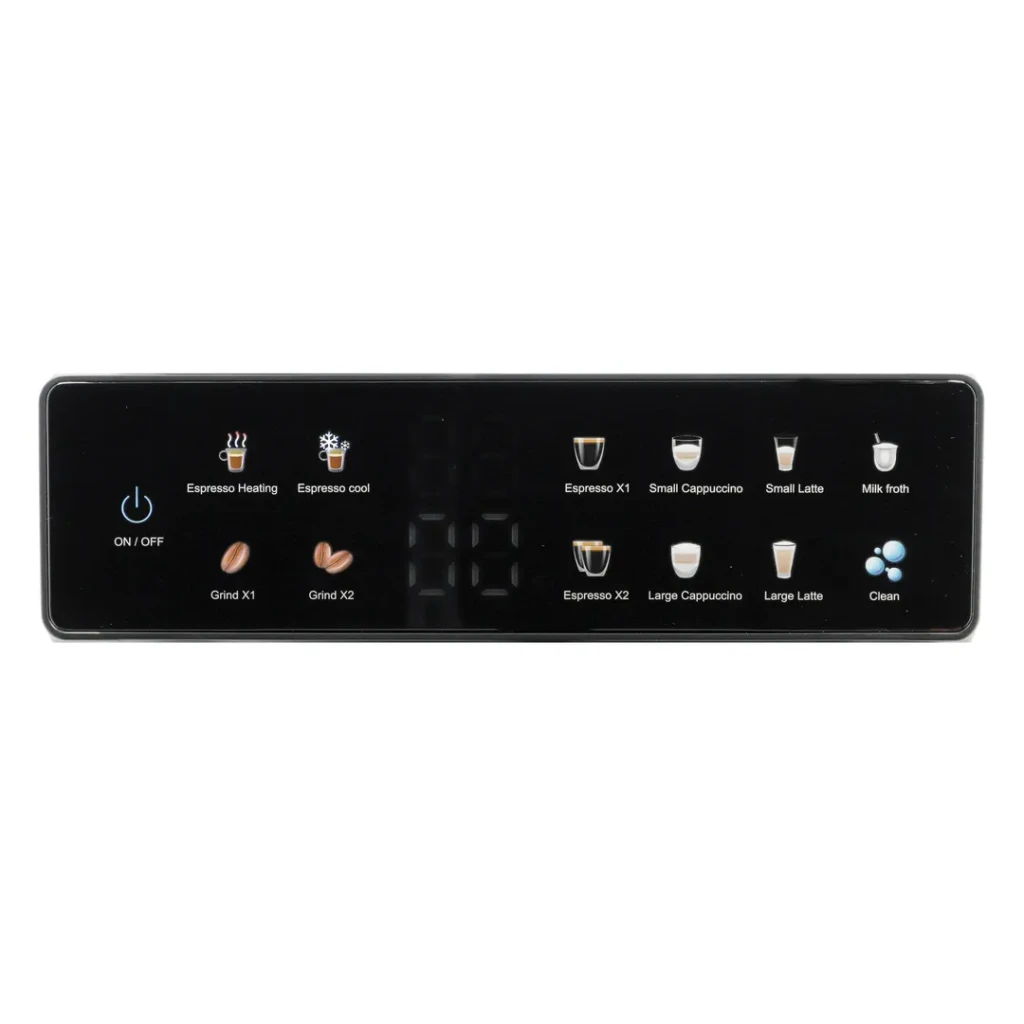 Aparat de cafea cu râșniță și spumător de lapte 1350 w 220 - 240 v 2.6 l lund 4