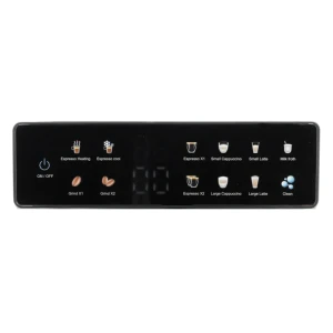 Aparat de cafea cu râșniță și spumător de lapte 1350 w 220 - 240 v 2.6 l lund Thumbnail 4