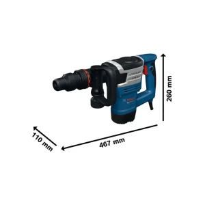 Ciocan demolator gsh5mx 1100 w 7.8 j 220 - 240 v 2610 - 3190 percuții/min bosch Thumbnail 3