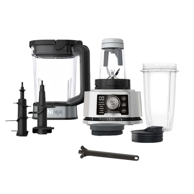 Blender staționar ninja cb350eu, argintiu | negru 4