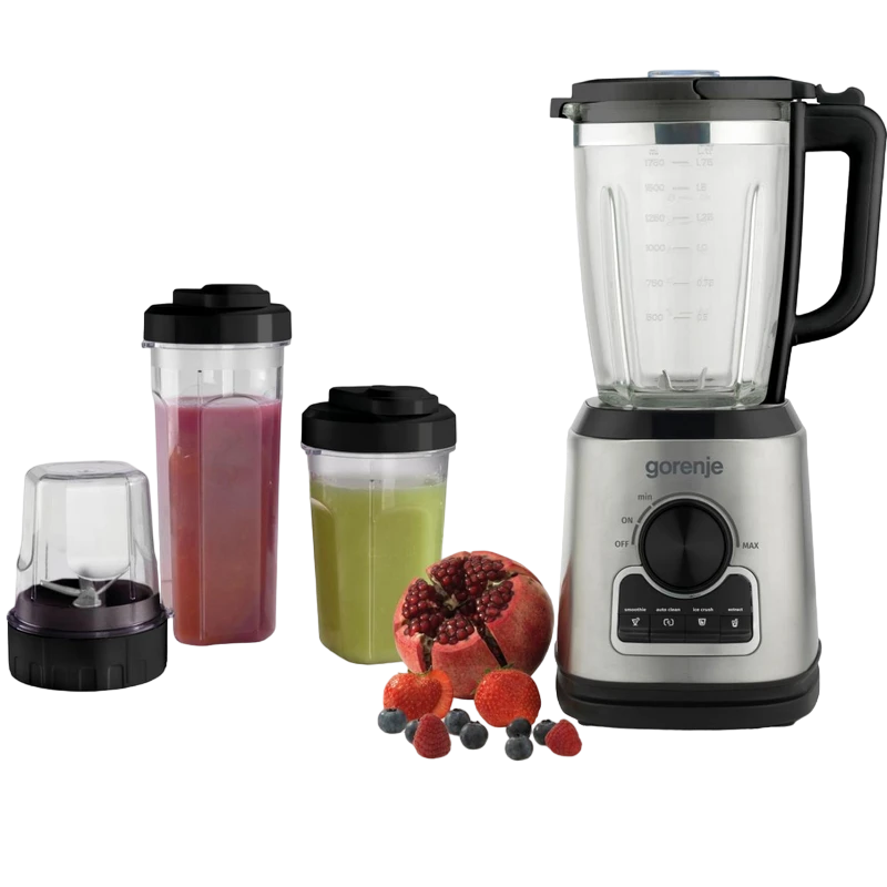 Blender staționar gorenje b1400be, negru | oțel inoxidabil 7