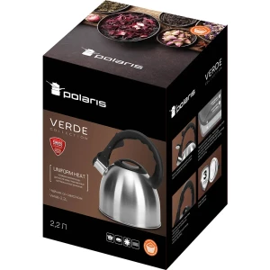 Чайник polaris verde, 2,2л, серебристый Thumbnail 8