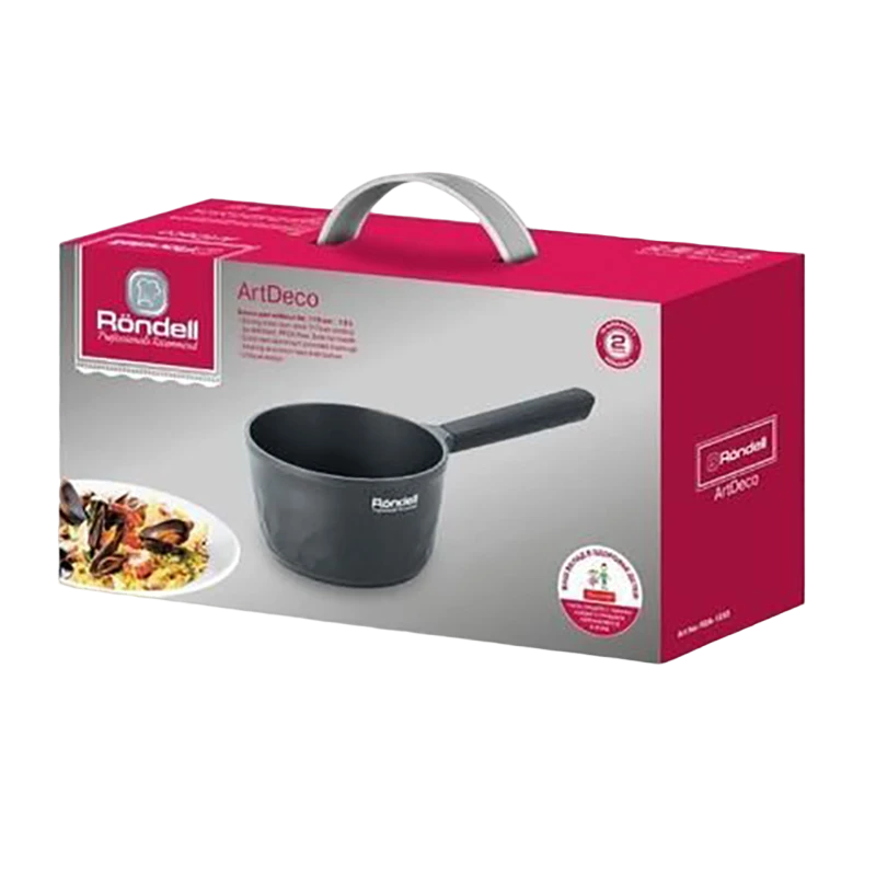 Căuș rondell rda-1253, 1,5l, 16cm, negru 3
