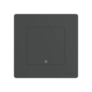 Moes zigbee star ring smart push button switch 1 gang (neutral optional), grey