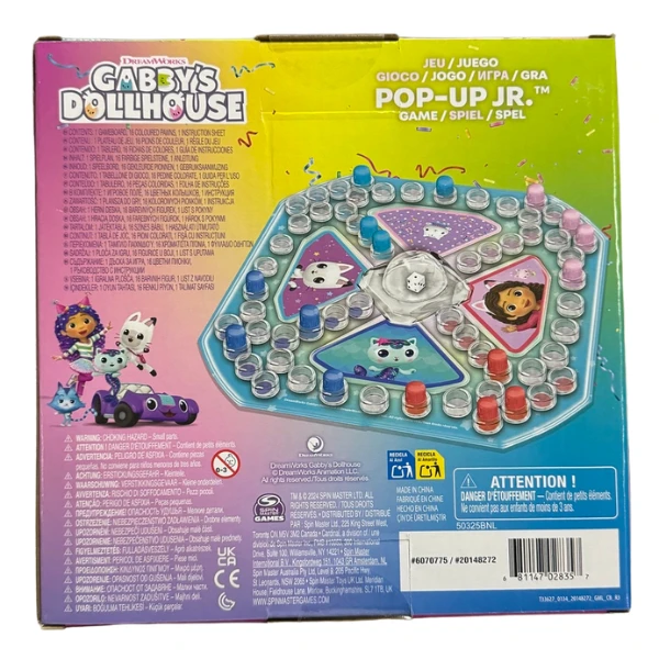 Joc de masă "gabby’s dollhouse: pop-up jr." 4