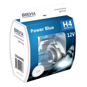 Brevia 1240pbs h4 12v 60/55w p43t power blue s2 2pci
