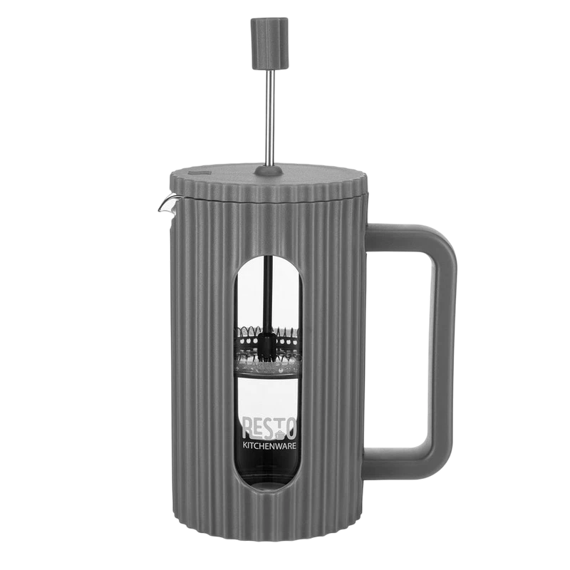 Cafetiera french press resto 90534, 0,6l, gri inchis 4