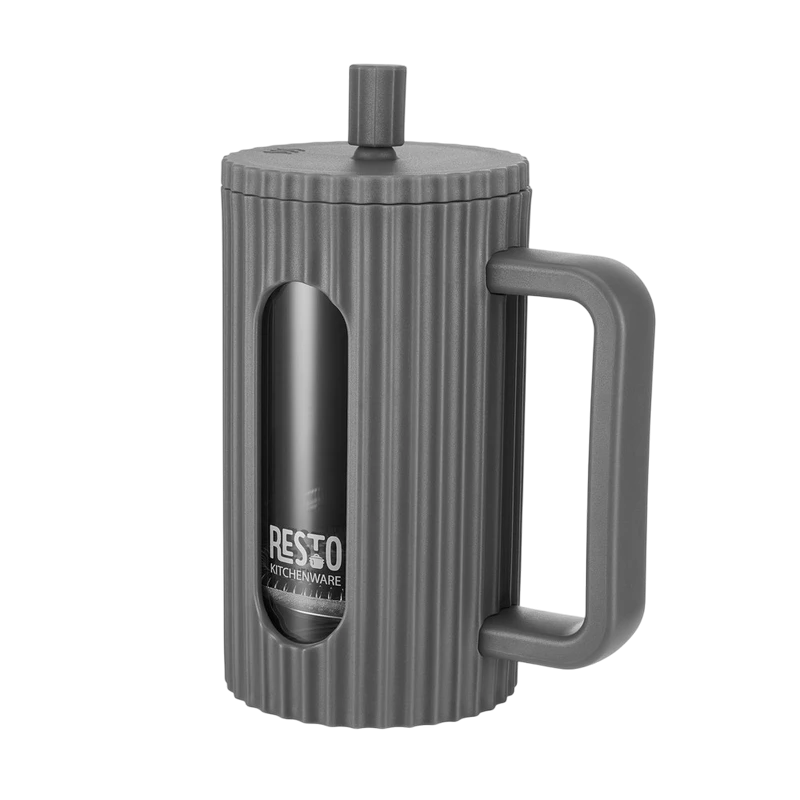 Cafetiera french press resto 90534, 0,6l, gri inchis 11